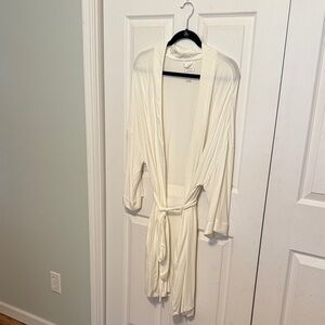 Cozy Earth Elegant Cream Women's Robe